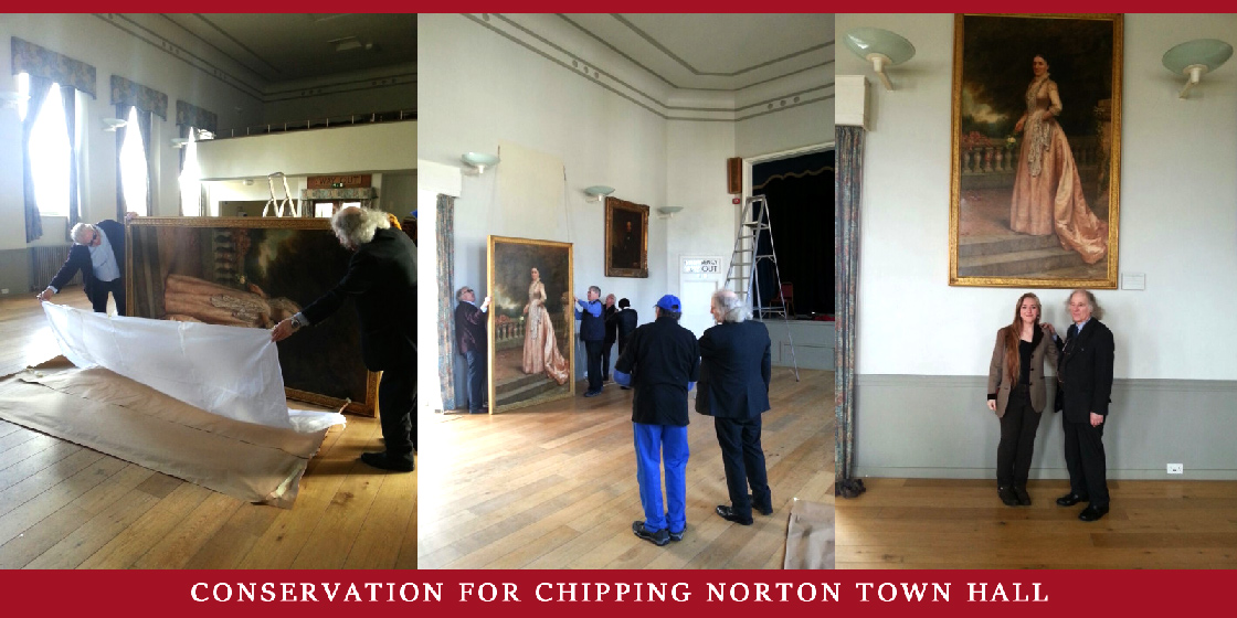 Conservation and Restoration of an Oil Painting for Chipping Norton Gallery