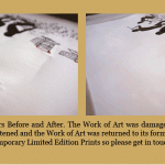 Conservation of Limited Edition Screen Prints such as Banksy